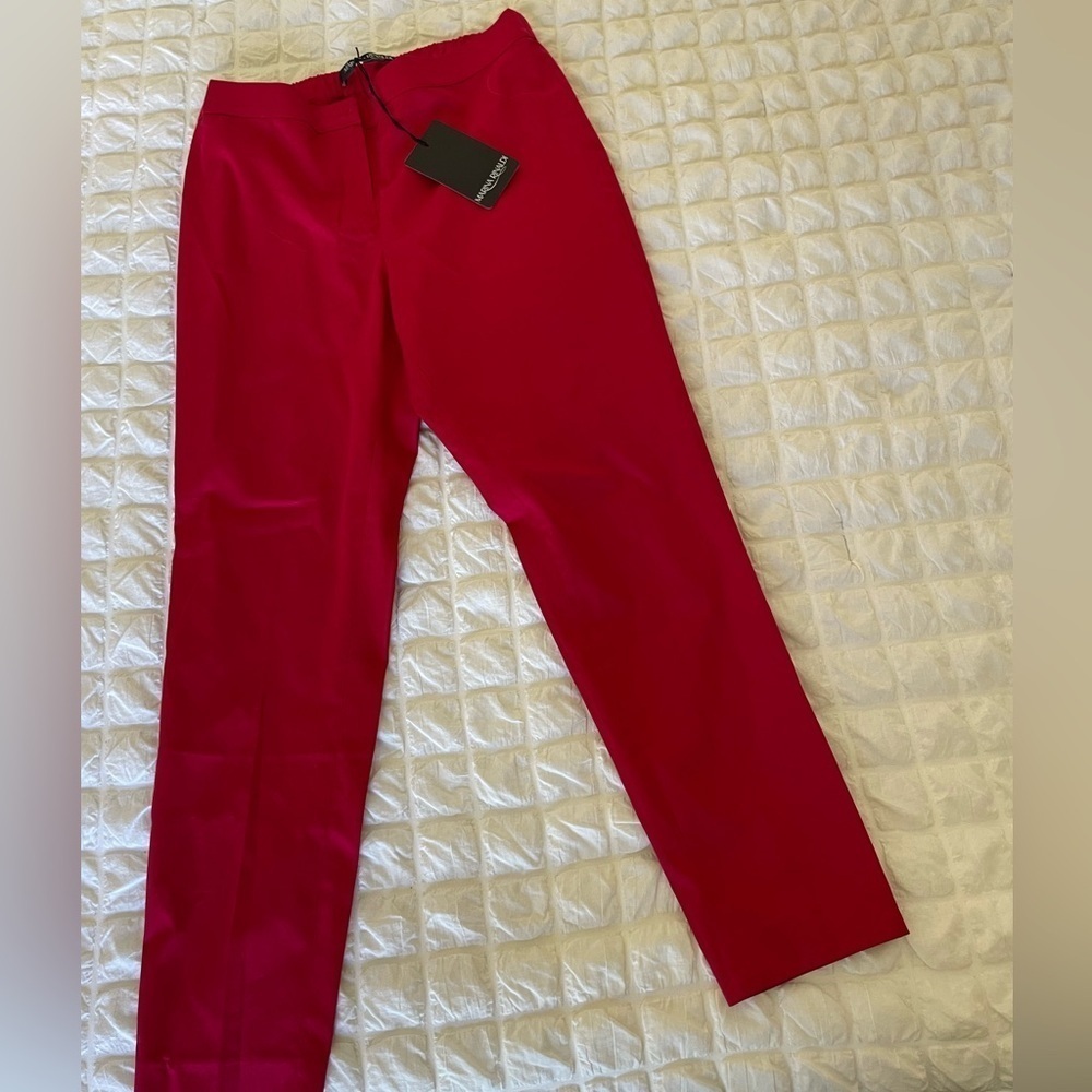 Marina Ronaldi casual red pants